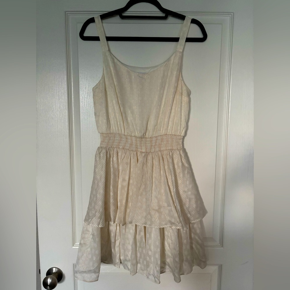 Express strappy tiered dress